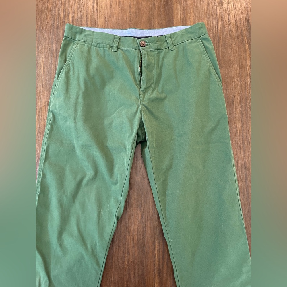 Tommy Hilfiger Olive Chinos - Picture 2 of 6